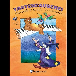 Mitropa Music Tastenzauberei Band 2 - Lesboek voor toetsinstrumenten