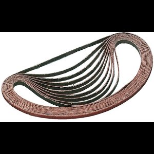 Wurth - Linnen schuurbnd zirk.korund sch.vijl - Schuurband powerfile Zirkonium korund voor elektrische schuurvijl - x 20 st - Korrel 80 Type