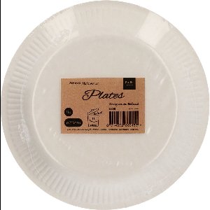 Folat - Borden Elegant True Blue 23 cm - 8 stuks (rond)