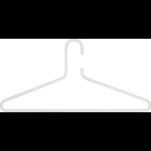 Spinder Design kledinghangers (set van 3) Senza 6 - Wit - Staal