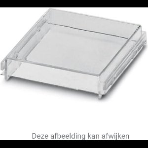 Phoenix Contact Afdekkap - EMG 45-H 7,5MM KLAR, Elektronicabehuizing, Verkoop per: 5 x 1 stuk - 2946214, 4017918082178, 1727344, 452299-02, 401081532 | Breedte: 45 mm | Hoogte: 7.5 mm | Diepte: 75 mm