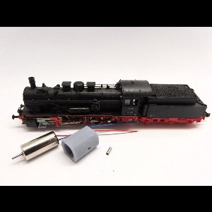 micromotor NH014 voor Hobbytrain DB/DRG BR 57, KPEV G 10 en andere