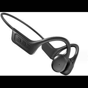 KINSI Zwemhoofdtelefoon Bluetooth 5.3 - boneconductie-headset - Waterdicht IPX8 - 32GB Ingebouwd Geheugen - Stereo Geluid - Geschikt voor Zwembad, Hardlopen, Fitness