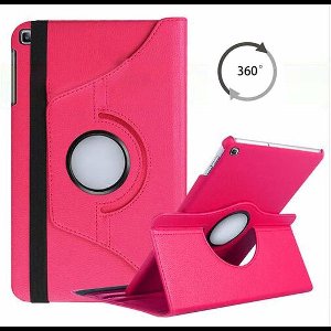 Ntech Hoes Geschikt voor Samsung Galaxy Tab A 10.1 (2019) draaibare Hoes - Roze/Pink