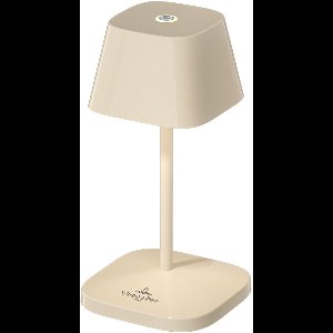 Villeroy & Boch | Tafellamp NEAPEL NANO| ivoor | Keramiek | 20 cm hoog | 6.5 doorsnee | indoor/outdoor | Oplaadbaar