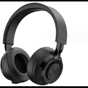 KINSI Bluetooth Headset - Unbeatable Ultra - Long Battery Life, 3.5mm Audio Cable for Versatility - Stylish Options in Black, Red & Grey - Perfect for Work, Music & Gaming