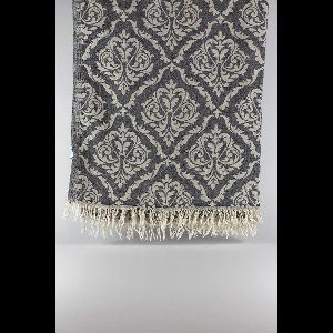 Isinda – Turkse hamamdoek – 100x180 cm – katoen – licht & sneldrogend – donkergrijs