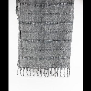 Daskyleion – Turkse hamamdoek – 100x180 cm – katoen – licht & sneldrogend – grijs