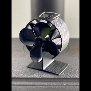 Kachelventilator - Rond model - Warmte verdeling