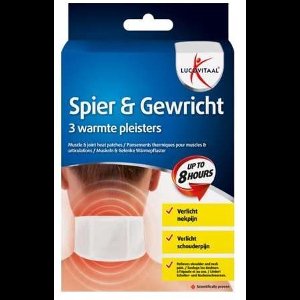 Lucovitaal Spier en gewricht warmte pleisters 8 Stuks
