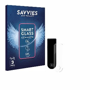3 Stuks Savvies Screenprotector - geschikt voor Xiaomi Electric Scooter 5 Max - beschermfolie glas transparant