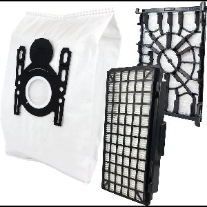20 PARTS4® Stofzuigerzakken + HEPA & motorfilter geschikt voor Bosch In'Genius serie | Complete set met 20 stofzuigerzakken, HEPA filter (model 00647753) en motorfilter (model 00579421)