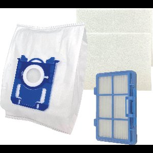 20 PARTS4® Stofzuigerzakken + HEPA & motorfilters geschikt voor Philips PowerGo | Complete set met 20 stofzuigerzakken, HEPA H12 filter en 2 motorfilters