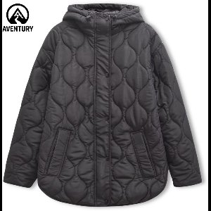 Quilted jas - Dames gewatteerde jas - Quilted puffer jas - Tussenjas - Khaki - L