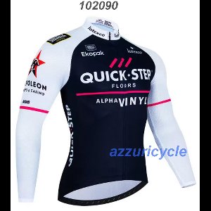 Fietsshirt met lange mouw XL Quick-Step Z-W