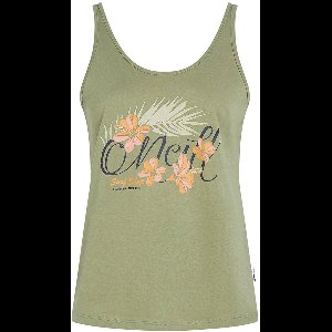 O´neill Summer Musthaves Luana Graphic Mouwloos T-shirt Groen M Vrouw