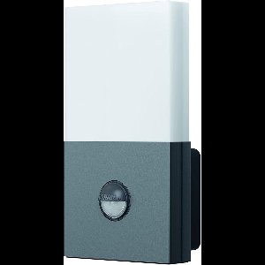 Osram LED wandlamp, Noxlite, grijs, daglichtsensor, bewegingssensor, buitenlamp, 6 watt, warm wit 3000K