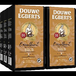 Douwe Egberts Excellent Gold Aroma Variaties Filterkoffie - Intensiteit 5/9 - 6 x 500 gram