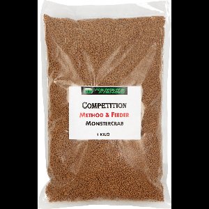 Reniers Fishing Method & Feeder Competition Pellets 1 Kilo - Smaak : Monster Crab
