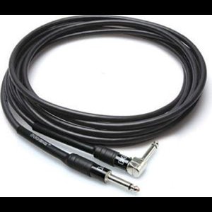 Hosa GTR-025R, pro gitaar kabel met 1 haakse jack plug, 25FT/7,5m