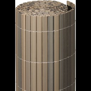 Videx Tuinscherm PVC Stone Wash 180x300 cm - Eenvoudige montage en onderhoudsvrij - Hoogwaardig PVC