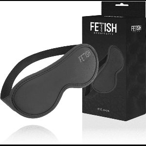 Fetish Submissive - Blinddoek - Masker - PU-leer - Zwart