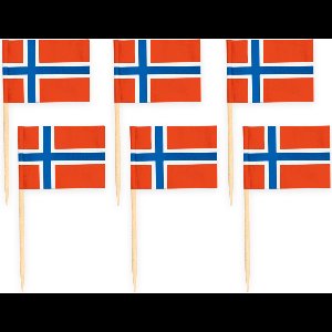 50x Cocktailprikkers Noorwegen - Hapjes Cocktail Tapas Zomer Terras