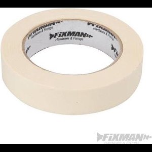 Fixman Afplaktape - Synthetisch rubber - 50 mm x 50 meter - Restvrij verwijderen