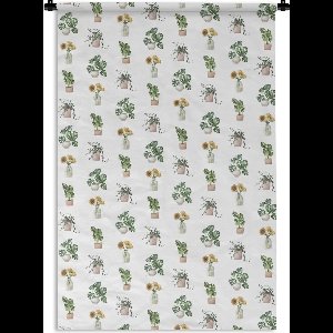 Wandkleed - Wanddoek - Planten - Pastel - Patronen - 120x180 cm - Wandtapijt