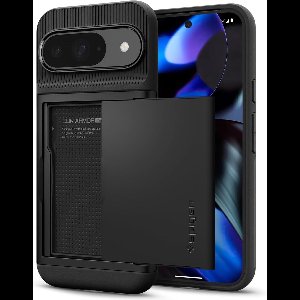 Spigen Geschikt voor Google Pixel 9 / 9 Pro - Back Cover Hoesje - Slim Armor CS - Zwart