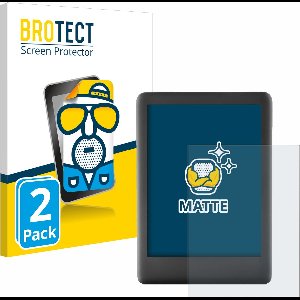 BROTECT - Screenprotector voor Amazon Kindle 2019 (10. Gen.) - Folie Beschermfolie matte 2 Stuks