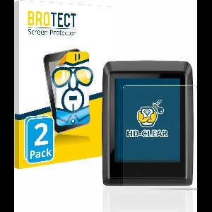 BROTECT - Screenprotector voor Bosch Kiox 300 - Folie Beschermfolie transparant 2 Stuks