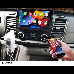 Dynavin autoradio navigatie Ford transit custom 2020-2024 carkit usb draadloos carplay android 14