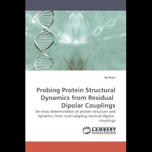 Probing Protein Structural Dynamics from Residual Dipolar Couplings