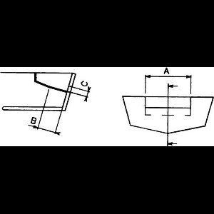 Ultraflex Uc128-obf/2 Cilinder Met Voorbevestiging Zilver