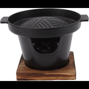 Draagbare Houtskoolbarbecue voor Tafelgebruik - Koreaanse Yakiniku Stijl