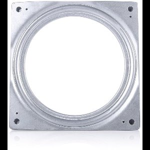 Vierkante Draaitafel Roterende Luie Susan van Gegalvaniseerd Staal voor Keukenkasten - 6 Inch Subtiel Ontwerp met Soepele Rotatie