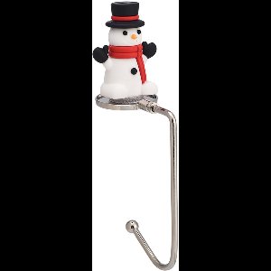 Mmgoqqt - Set Van 1 - Kerstsok - Cadeau - Haardhaak - Metalen Ophanghaken - ROOD Geschikt Voor Kerstversiering Binnenhuis Bureau Deurdecoraties Vakantiecadeaus