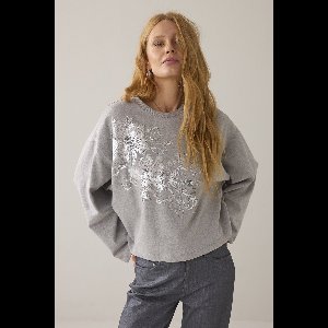 3s5219-30656 Jersey Embellished sweat