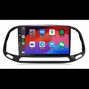 CarPlay autoradio geschikt voor Fiat Doblo | 2015 t/m 2021 | Android 13 | Draadloos Apple CarPlay & Android Auto | 9 inch scherm | 2GB + 32GB | QuadCore processor | Denago DNG-A327 | 2025 model | 2015 2016 2017 2018 2019 2020 2021 | Bluetooth & Wifi