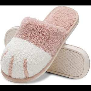 ST TRADİNG - Knuffelzachte Kattenpoot Pantoffels met Comfortzool