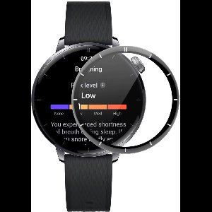 Screenprotector geschikt voor OnePlus Watch 3 – 43 mm - Volledige cover - Hoge kwaliteit screen protector - PMMA - 1 stuks - TechDefend