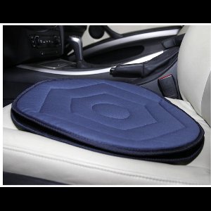Mobilex Draaischijf Zitkussen – 45 cm – 360° draaibaar – Antislip – Ideaal voor auto, stoel of rolstoel – Max. 100 kg - Blauw