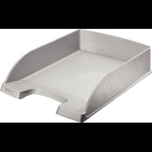 Plus Briefkorb - Polystyrol - Silver - A4 - 255 x 357 x 70 mm - 270 g