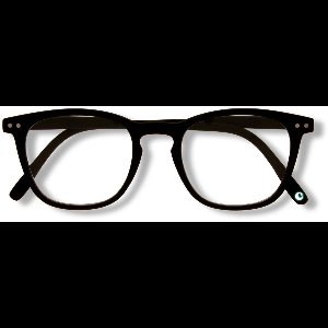 Ear2Ear leesbril Leeds-02 Zwart vierkant montuur +2.50 incl. opbergpouch en verpakking