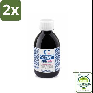 Curasept - Mondspoeling - 0,2% Chloorhexidine - Intensieve Bescherming - 200 ml - Voordeelverpakking - 2 stuks - Mondverzorging - Mondspoeling