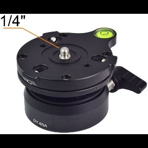 Statief Leveling Base / Precisie Waterpas Statiefkop Leveler - Type DY-60A