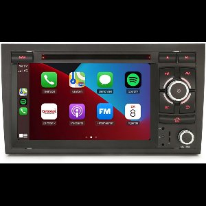 Carplay voor Audi A4 S4 RS4 Seat Exeo | 2002 t/m 2009 | Android 13 | Draadloos Apple Carplay & Android auto | 4GB + 64GB | 8-Core processor | Cartronix | 2025 model | 2002 2003 2004 2005 2006 2007 2008 2009 | Bluetooth & Wifi