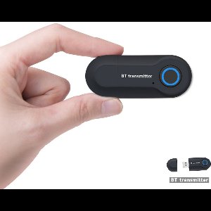 Ynkkvre - USB Bluetooth 5.0 Audio Zender – Draadloze AUX TV Bluetooth Adapter – Lage Latentie – Stereo Audio – Geschikt voor TV, PC, Headset & Speakers – Plug & Play