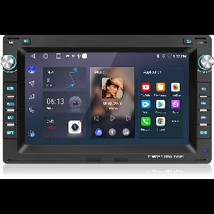Junsun Quad-Core Android 15 Autoradio voor Passat B5 Polo golf Sharan T4 - Draadloos CarPlay, Android Auto, multimediaspeler, 2GB+32GB